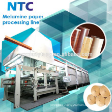 Decorative melamine paper processing machine / Paper impregnation line